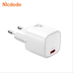 KIT CARREGADOR + CABO MCDODO 20W TIPO C PARA LIGHTNING